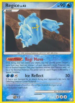 Regice 36 Legends Awakened