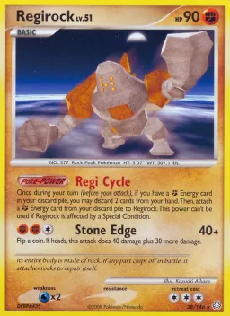 Regirock 38 Legends Awakened