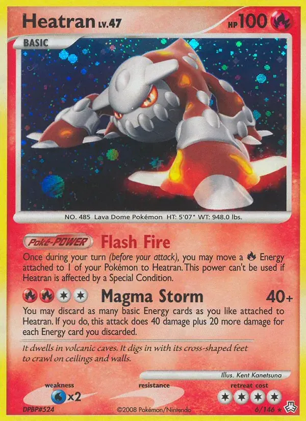 Heatran 6/146 Legends Awakened
