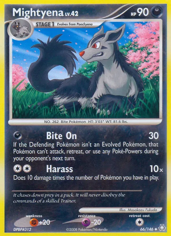 Mightyena 66/146 Legends Awakened