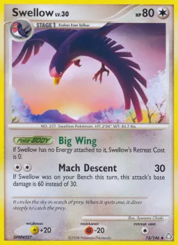 Swellow 73 Legends Awakened