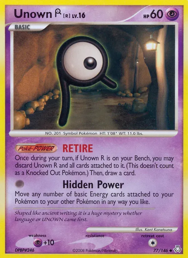 Unown R 77/146 Legends Awakened