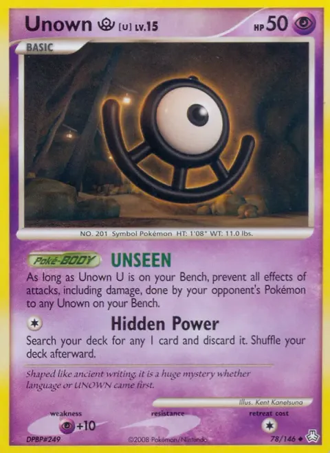 Unown U 78/146