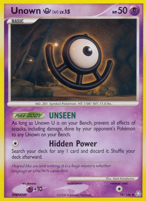 Unown U 78/146 Legends Awakened