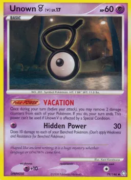 Unown V 79 Legends Awakened