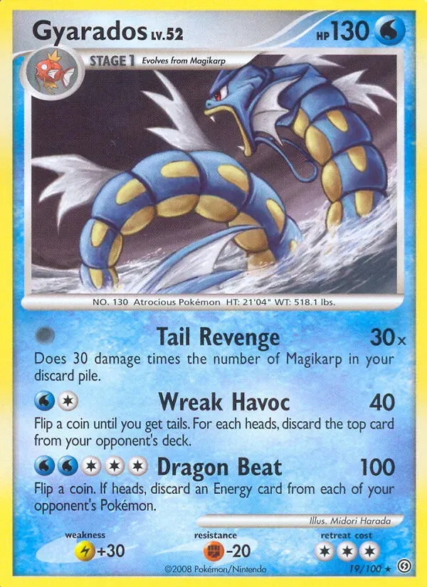Gyarados 19/100 Stormfront