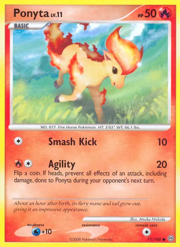 Ponyta 71/100 Stormfront