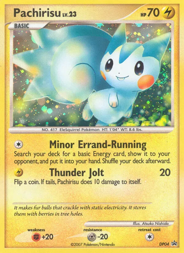 Pachirisu DP04/56 DP Black Star Promos