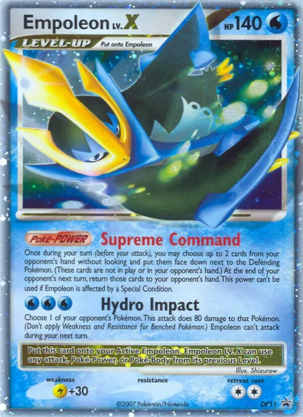 Empoleon DP11/56 DP Black Star Promos