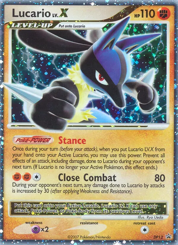 Lucario DP12/56 DP Black Star Promos