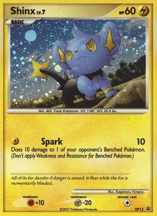 Shinx DP15/56 DP Black Star Promos