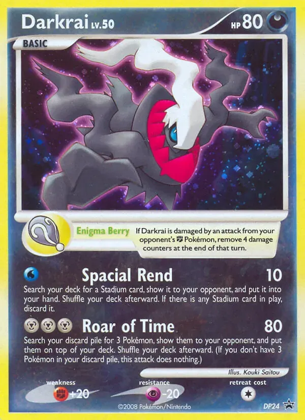 Darkrai DP24/56 DP Black Star Promos