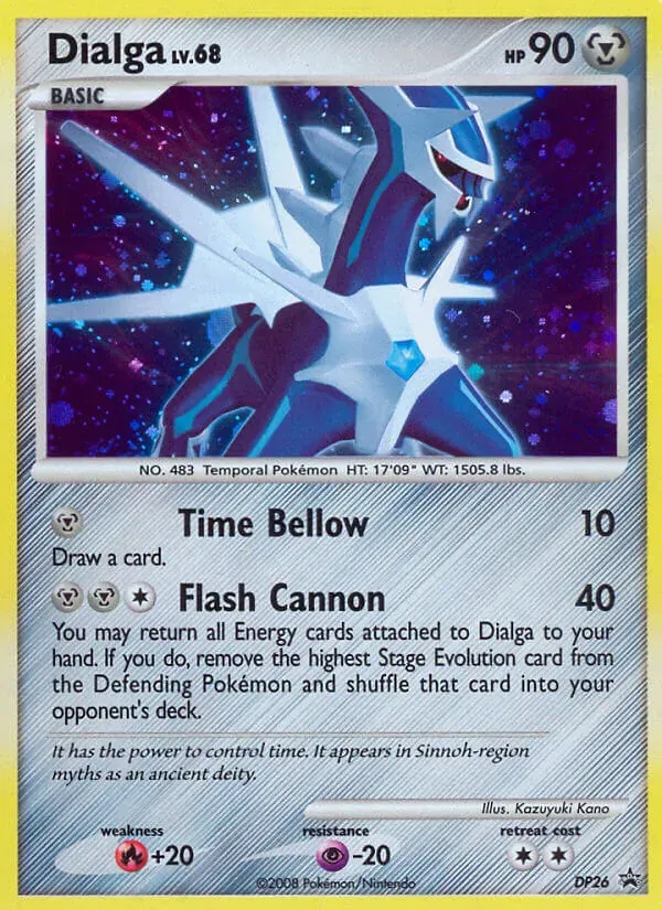 Dialga DP26/56 DP Black Star Promos