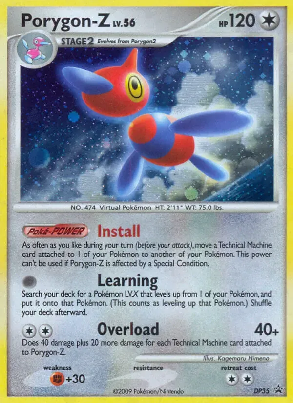 Porygon-Z DP35/56 DP Black Star Promos