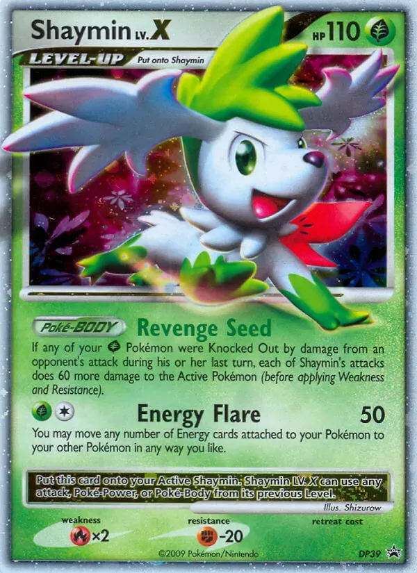 Shaymin DP39/56 DP Black Star Promos