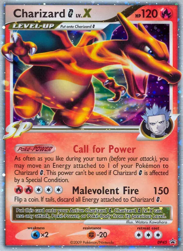 Charizard G DP45/56 DP Black Star Promos