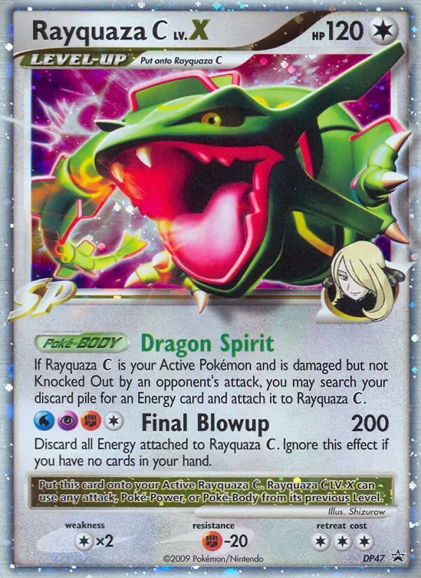 Rayquaza C DP47/56 DP Black Star Promos