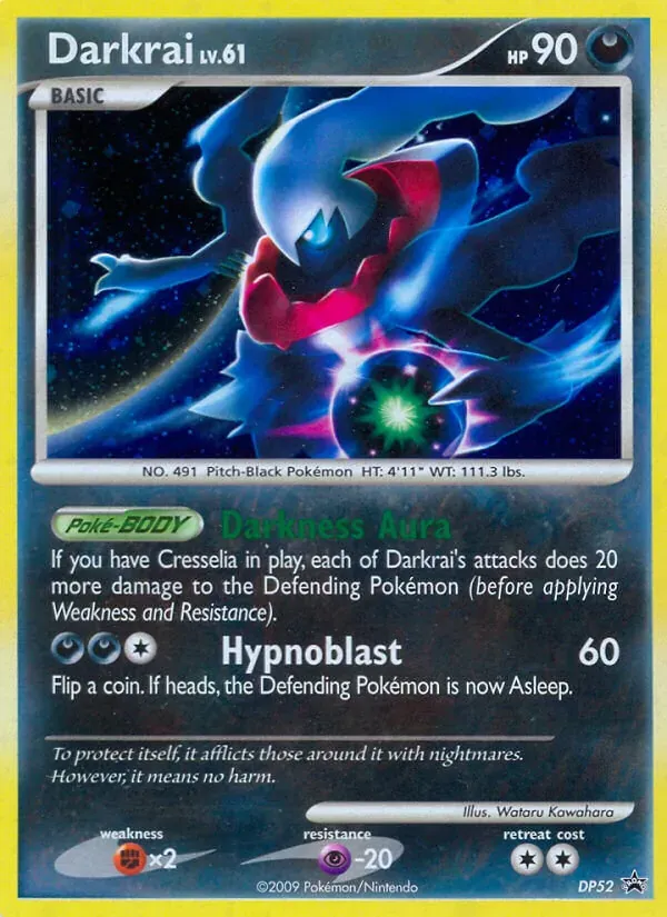 Darkrai DP52/56 DP Black Star Promos
