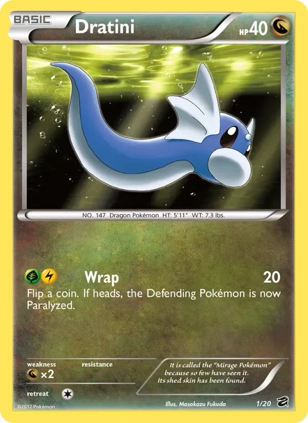 Dratini 1/20 Cofre do Dragão
