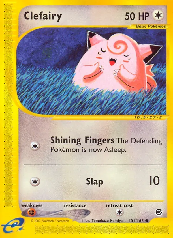 Clefairy 101/165 Expedition Base Set