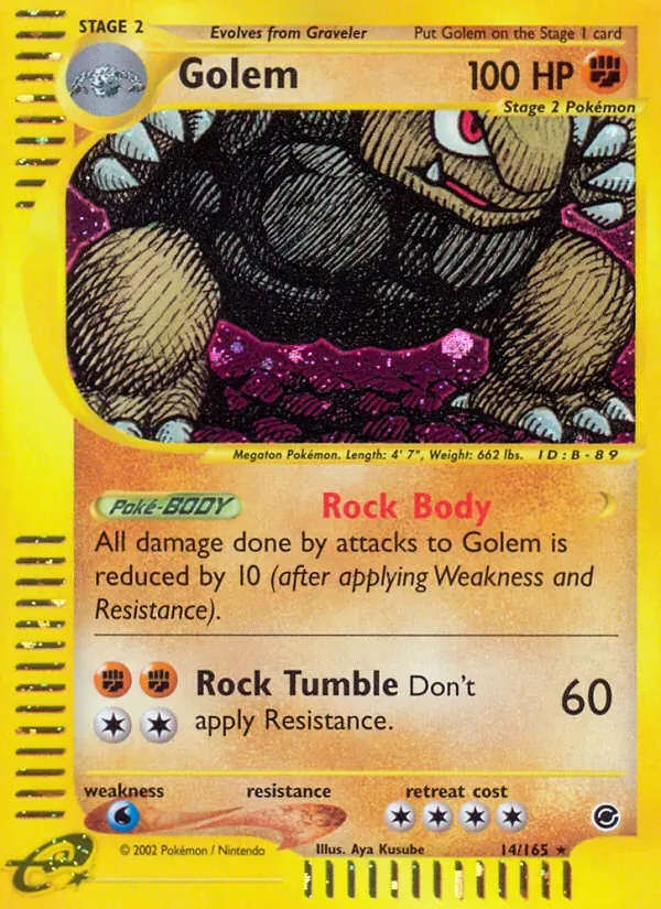 Golem 14/165 Expedition Base Set