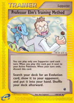 Professor Elm's Training Method 148 Expedition Base Set