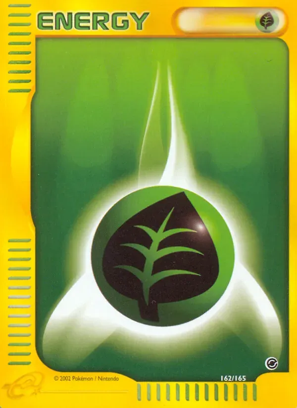 Grass Energy 162/165 Expedition Base Set