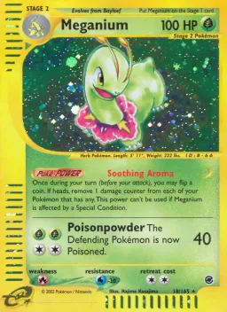 Meganium 18 Expedition Base Set