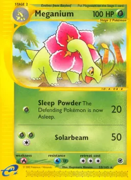 Meganium 53 Expedition Base Set