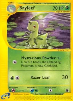 Bayleef 71 Expedition Base Set
