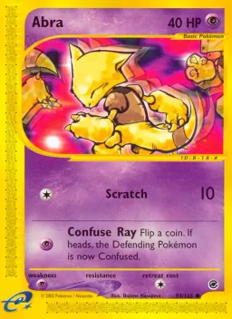 Abra 93 Expedition Base Set