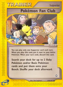 Pokémon Fan Club 130 Aquapolis