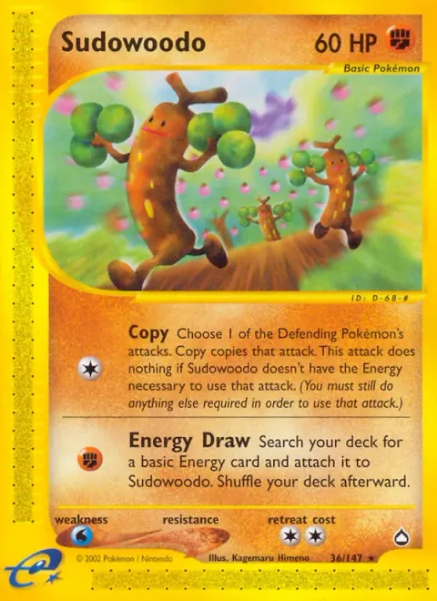 Sudowoodo 36/147