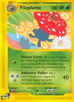 Vileplume 43 Aquapolis