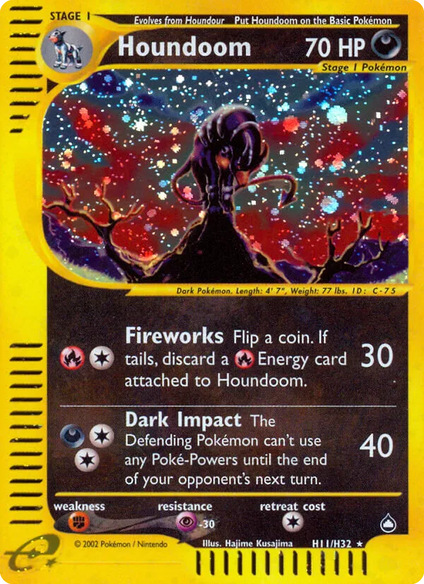 Houndoom H11/147 Aquapolis