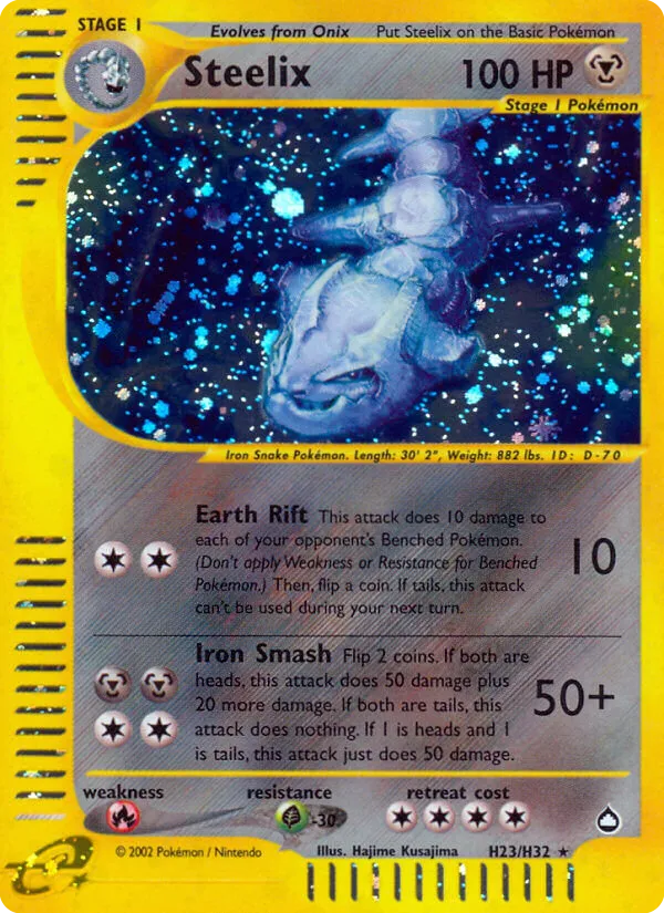 Steelix H23/147 Aquapolis