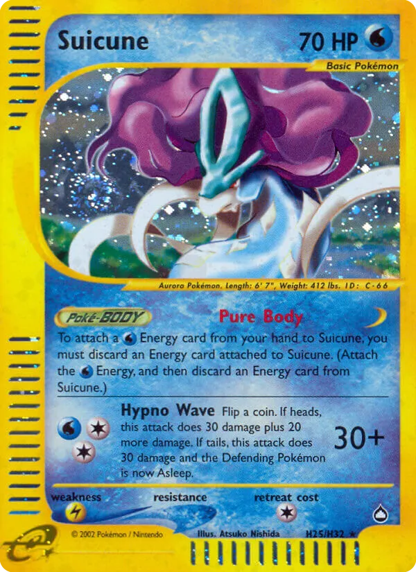 Suicune H25/147 Aquapolis