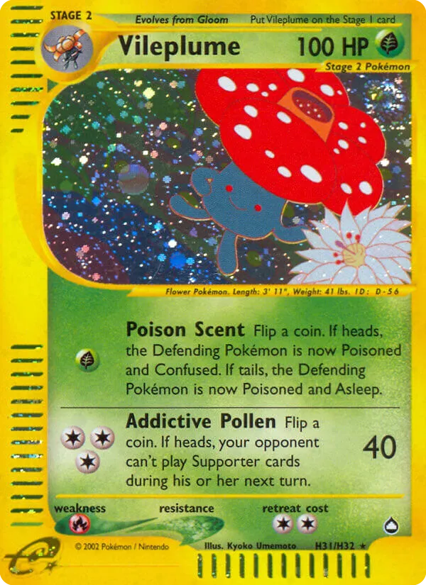 Vileplume H31/147 Aquapolis