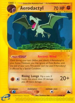 Aerodactyl 1 Skyridge