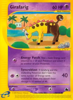 Girafarig 58 Skyridge