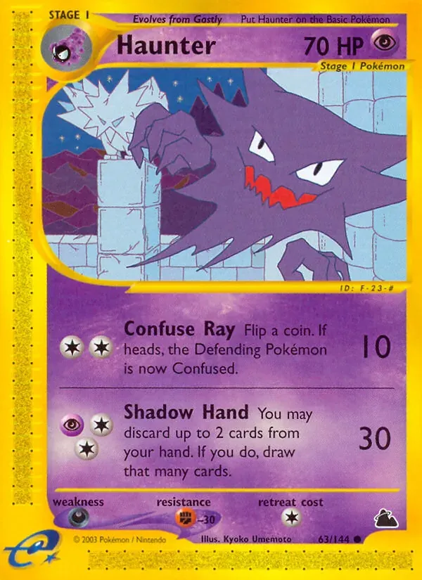 Haunter 63/144 Skyridge