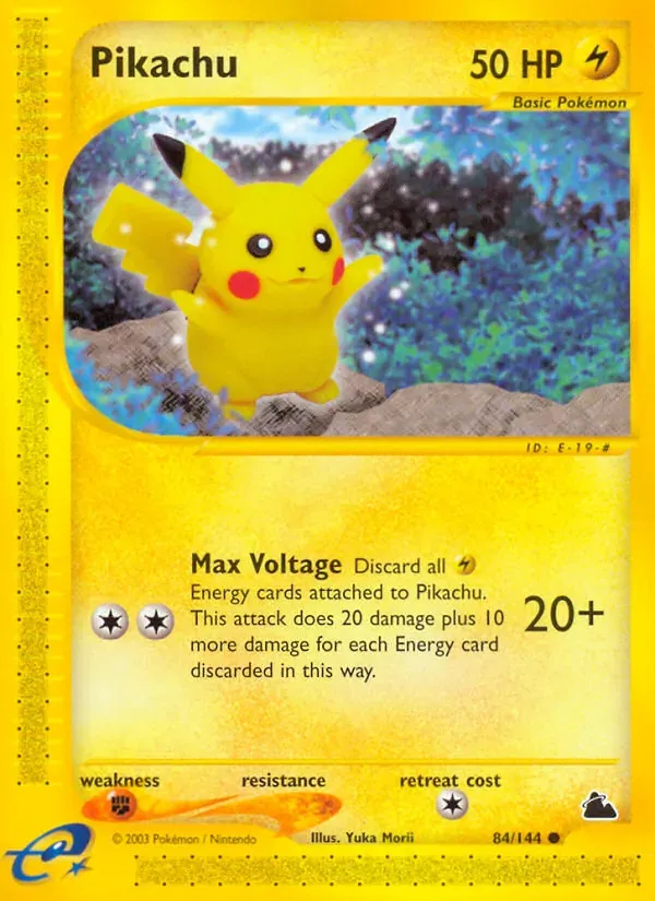 Pikachu 84/144 Skyridge