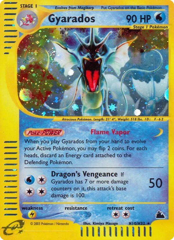 Gyarados H10/144 Skyridge