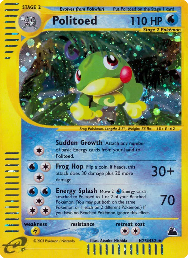 Politoed H23/144 Skyridge