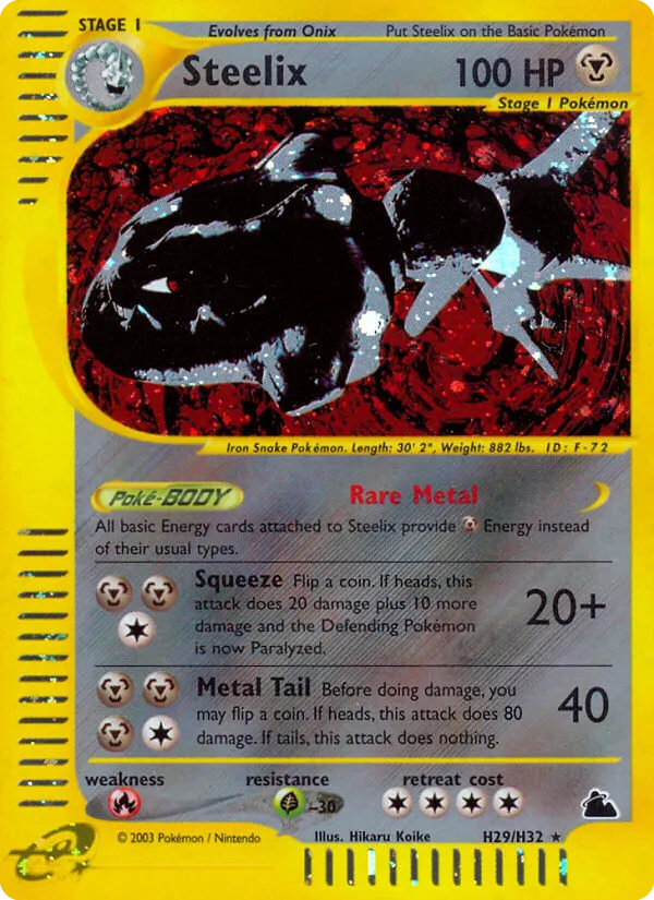 Steelix H29/144 Skyridge