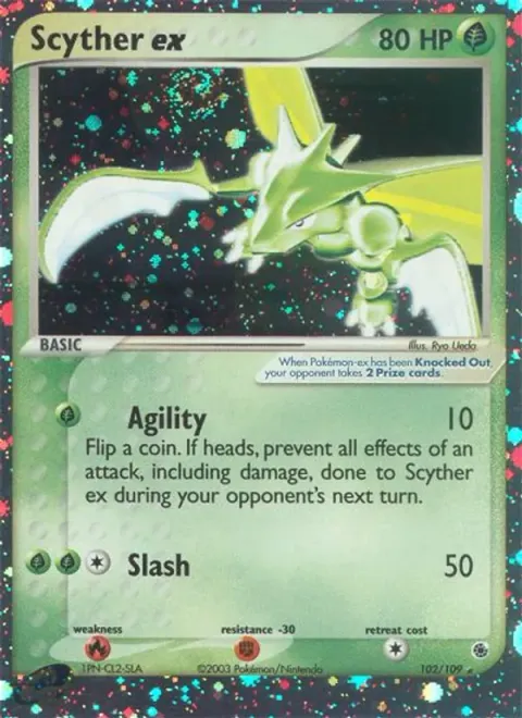 Scyther ex 102/109