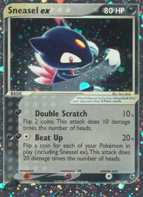 Sneasel ex 103/109