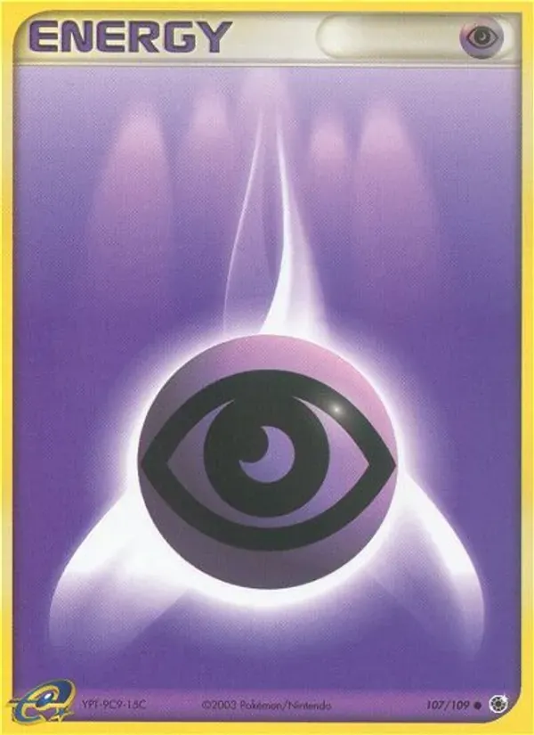 Psychic Energy 107/109 EX Rubi e Safira