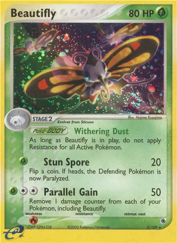 Beautifly 2/109 EX Rubi e Safira