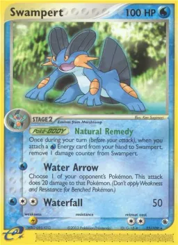 Swampert 23 EX Rubi e Safira
